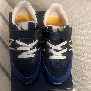 Polo by Ralph Lauren Kids' Blue, Red, and Green Sneakers